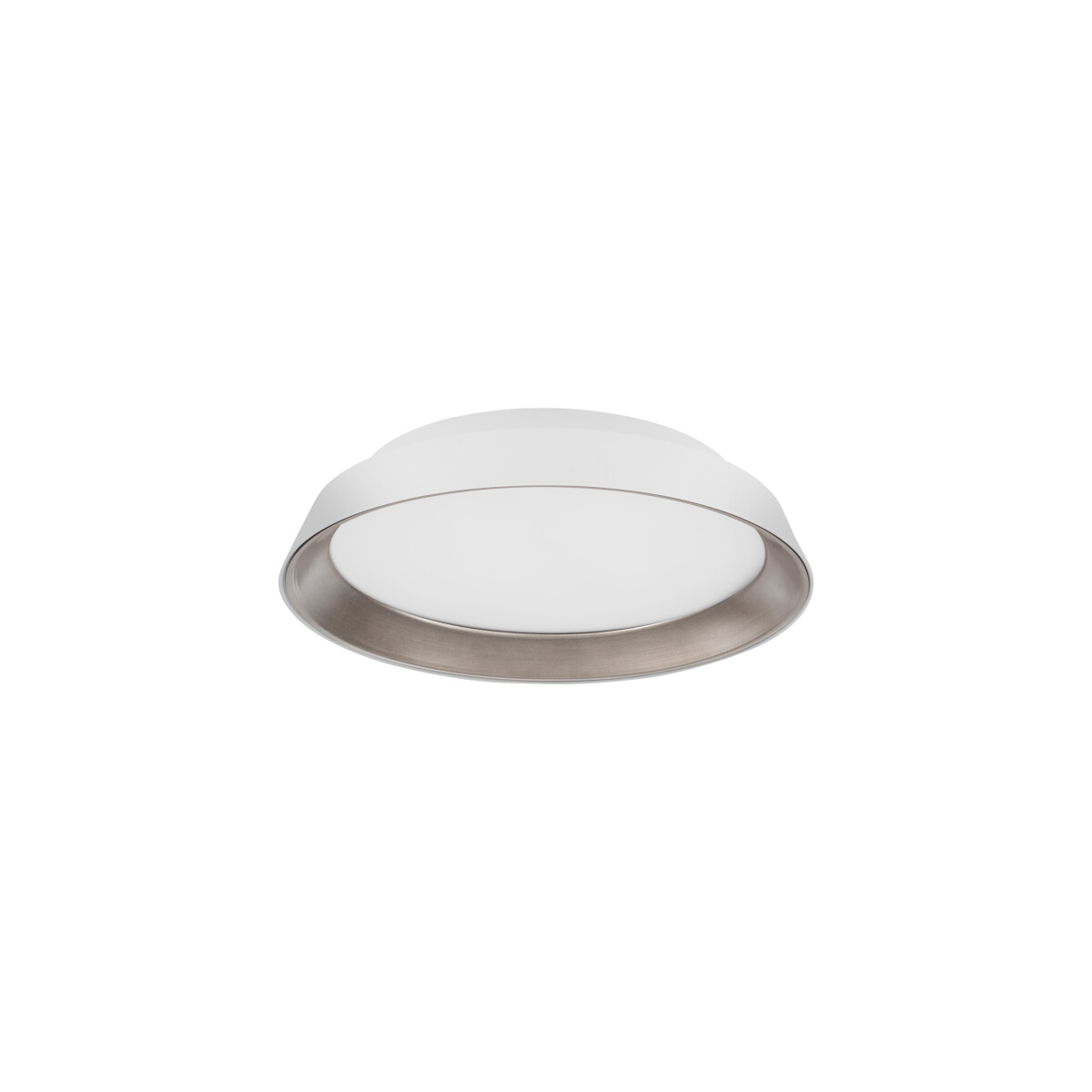 5212017431677 - Led Deckenleuchte Vela in Weiß und Braun 30W 1665lm - white - Nova Luce