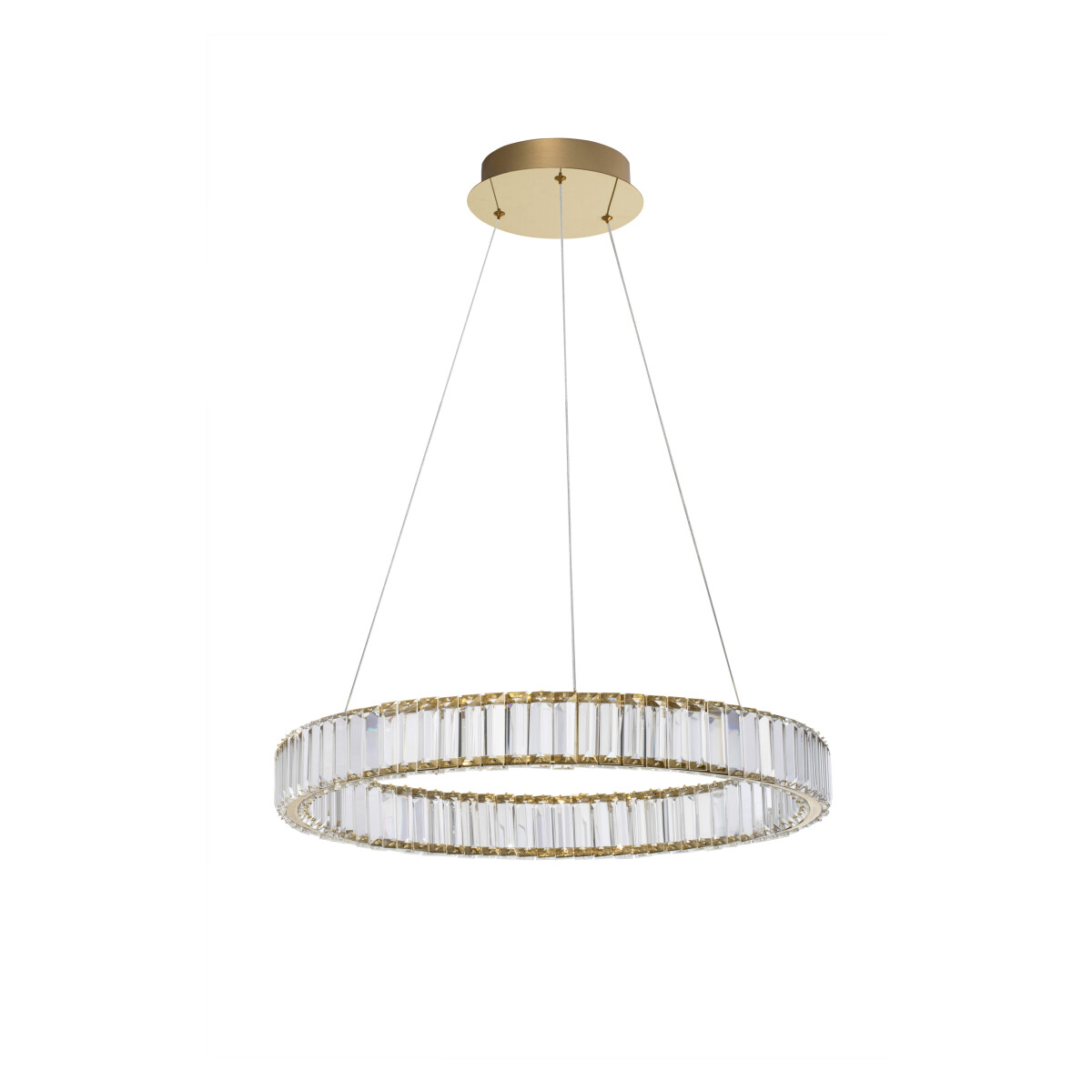 5212017435194 - Led Pendelleuchte Aurelia in Gold und Transparent 41W - yellow - Nova Luce