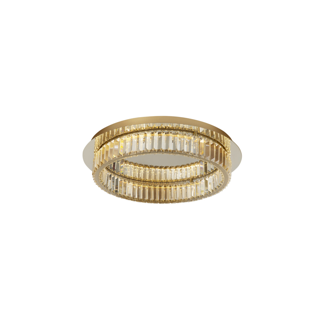 5212017435231 - Led Deckenleuchte Aurelia in Gold und Transparent 29W - yellow - Nova Luce