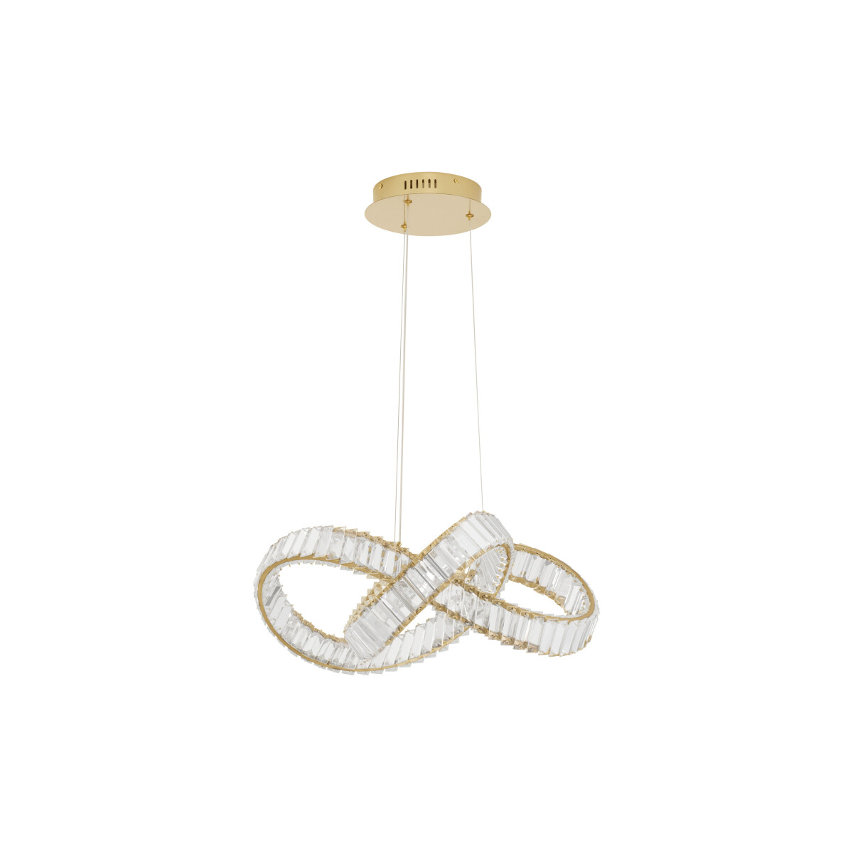 5212017440167 - Led Pendelleuchte Conceto i in Gold und Transparent 49W - yellow - Nova Luce