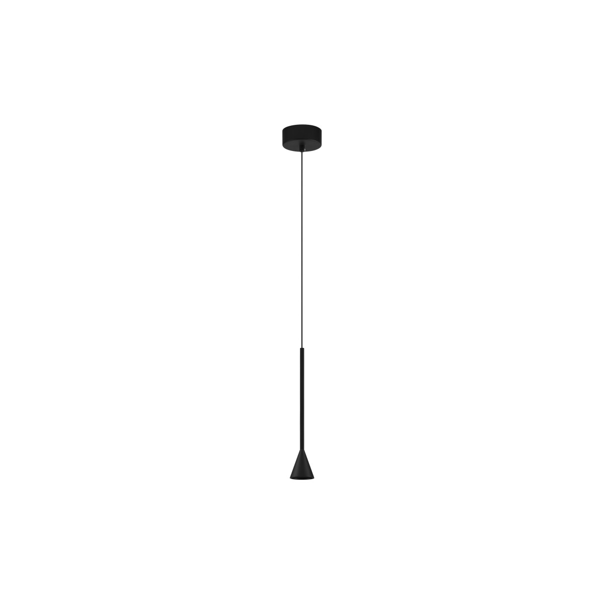 5212017445278 - Led Pendelleuchte Net in Schwarz 6W 262lm - black - Nova Luce