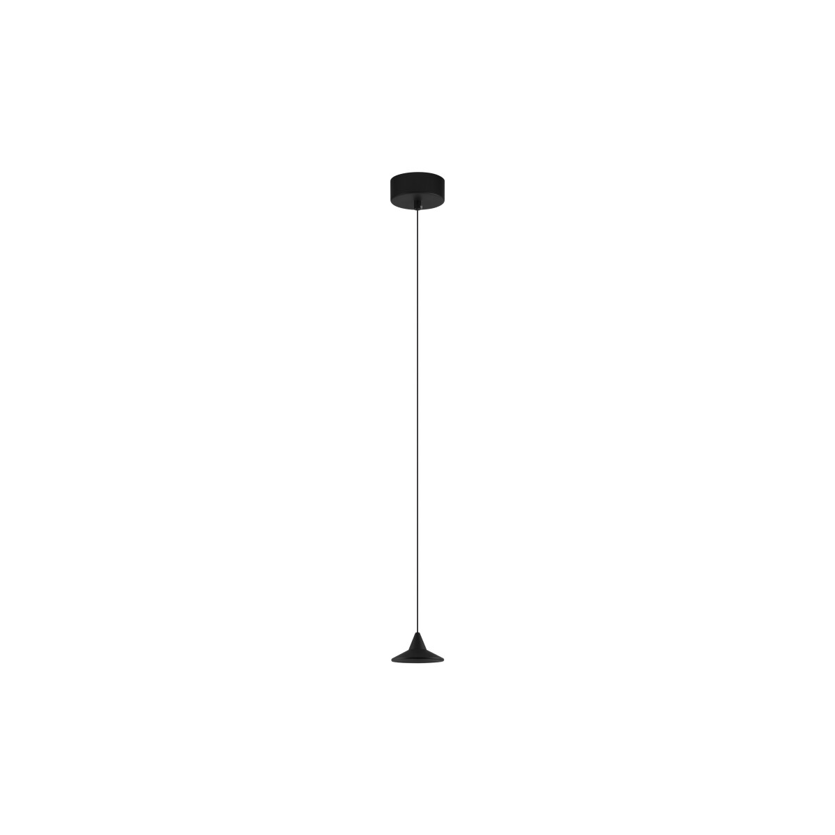 5212017445339 - Nova Luce LED Pendelleuchte Dro in Schwarz 6W 355lm - black