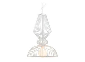 5213006840289 - Larissa Lighting - Arminou Wire Deckenpendel 1 Light Metal White