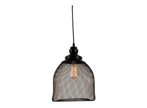 5213006843068 - Larissa Lighting - Zambelis Pendelleuchte in Schwarz-matt E27 - black