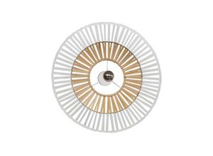 5213007838728 - Larissa Lighting - Silikou Dekorative Deckenleuchte Weißer Bambus 1x E27 Max 40V