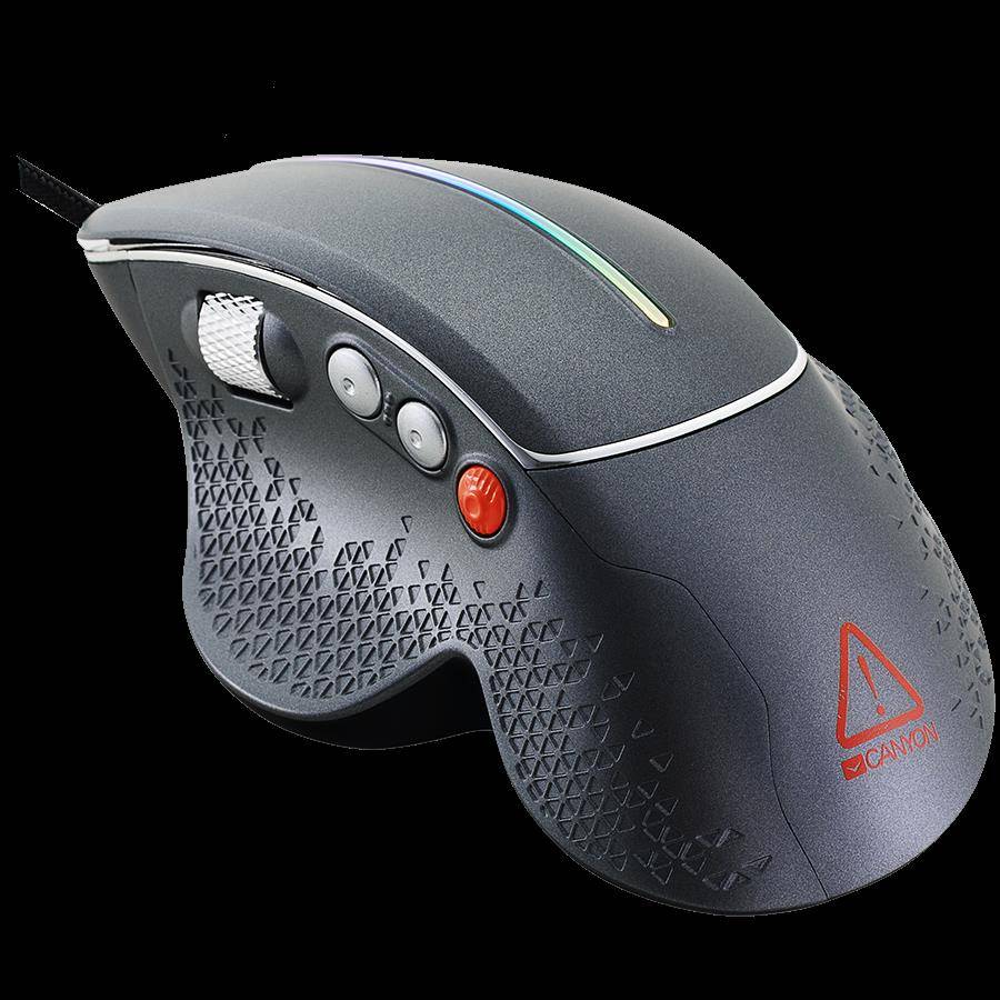 5291485005924 - Gaming Mouse Apstar  GM-12   6400 DPI RGB 6 Keys   bk retail