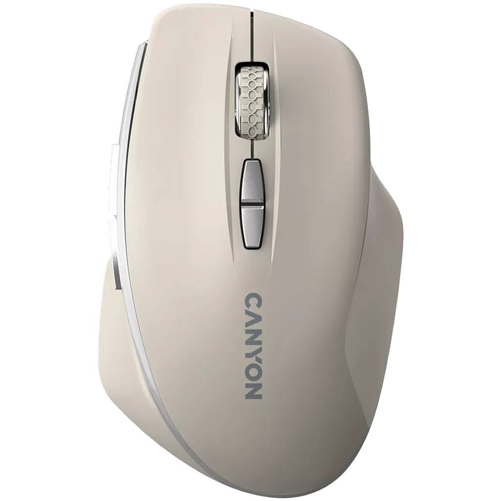 5291485015343 - Wireless Mouse MW-21  Optical 24 GHz 7 Keys    latte retail