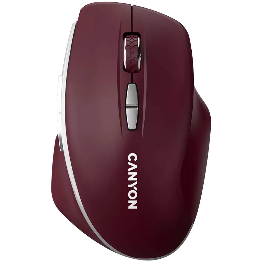 5291485015350 - Wireless Mouse MW-21  Optical 24 GHz 7 Keys      red retail