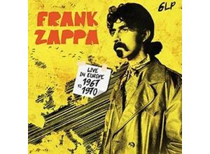 5292317000148 - Live In Europe 1967-1970 (6lp Orange Vinyl) - Frank Zappa (LP)