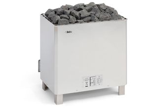 5303735790525 - Arne 12 kW Premium Elektro-Saunaofen Standofen finnischer Saunaofen Edelstahl - Fintec