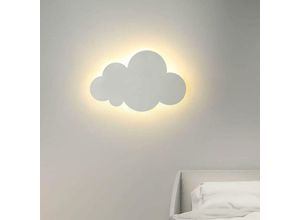 5328835212937 - Wandleuchte - Für den Innenbereich - Modern - Lampenschirm aus Acryl mit integrierten LED-Lampen - Für Kinderzimmer - Beleuchtung - 6W Weiß