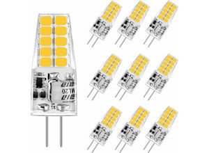 5328835220031 - G4 LED 5W Glühbirne warmweiß 3000K LED G4 Glühbirnen 350LM Ersatz für 20W 35W Halogenlampen 12V AC DC flimmerfrei nicht dimmbar 360°