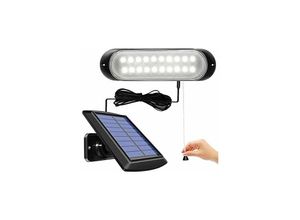 5328838010325 - Jalleria - Solar-Bewegungsmelder-Licht 20 LEDs trennbare Solarleuchte mit 5 m Linie für den Außenbereich Innenbereich wasserdichte Solarlampe