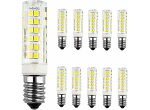 5328838043828 - Jalleria - 10er-Pack 9-W-E14-LED-Glühbirne Kaltweiß 6000 k entspricht einer 60-W-Glühlampe AC220-240 v 680 lm 360° Abstrahlwinkel nicht dimmbar