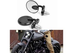 5328838177387 - Tigrezy - Paar Rückspiegel 7 8 Zoll 22 mm Lenker-Seitenspiegel für Sport-Motorrad-Roller