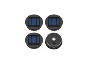 5328838182879 - Tigrezy - Set mit 4 Ersatz-LED-Solarleuchten für den Außenbereich 8 cm Solarlaterne wasserdicht IP55 überlegene Solar-Ersatzleuchte für