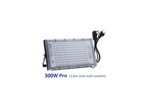 5328838184910 - Jalleria - 300 w UV-LED-Flutlicht Schwarzlicht IP65 wasserdicht UV-LED-Licht Effektbeleuchtung für Aquarium Party fluoreszierende Malerei