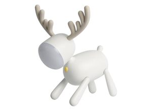 5328840513623 - Tigrezy - Hirsch-LED-Schreibtischlampe Xiaoxiao Hirsch-Cartoon-USB-Nachtlicht mit Lese-Schreibtischlampe(Weißein Stück)