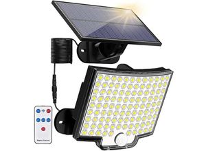 5328840526845 - Tigrezy Solarleuchten für den Außenbereich 106 LEDs mit Bewegungssensor IP65 wasserdicht