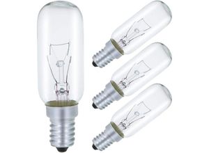 5328840607018 - Glühbirne für Dunstabzugshaube E14 40 w T25 230 v Glühlampe warmweiß 2700 k dimmbar 4 Stück - Lablanc