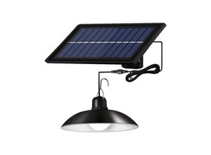 5328840665681 - Solarlampen Solar-Kronleuchter mit wasserdichter Fernbedienung 3 m Kabel kaltweißes Licht - Lablanc