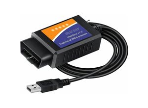 5328841912029 - Lablanc - Scanner mit MS-CAN HS-CAN-Schalter USB-OBD2-Adapter – professionelles OBDII-Diagnosetool