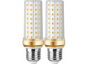 5328841914863 - E27-LED-Glühbirne warmweiß entspricht 20 w Halogenlampe 3000 k 1000 lm 360-Grad-Winkel nicht dimmbar E27-Schraube kein Flimmern Beleuchtung