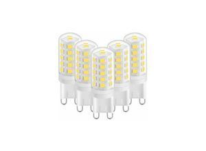 5328841914955 - Lablanc - 5er-Pack G9-LED-Glühbirne 3 w natürliches Weiß 4000 k G9-LED-Glühbirnen 420 lm entspricht 28 w 40 w Halogenbirne G9 LED-Maisbirnen für