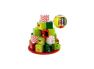 5328843539316 - Holz-Adventskalender zum Befüllen Weihnachtsdekoration Weihnachtskalender Holz-Weihnachtskalender wiederverwendbarer