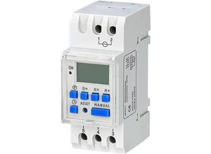 5328843544563 - Jalleria - Elektrischer digitaler Programmierer wöchentlich programmierbarer Zeitrelaisschalter Stromversorgung lcd digital THC15A 220 v 16 a