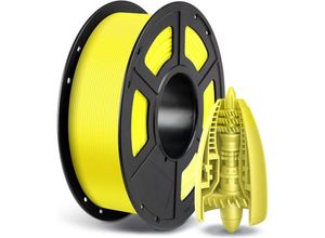 5328843652978 - Jalleria - PETG-Filament 175 mm Maßgenauigkeit + - 002 mm 3D-Druckfilament für 3D-Drucker Vakuumverpackung ordentliche Spule Gelb 1 kg