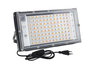 5328843656730 - 100 W LED-Außenstrahler superheller 10000 lm LED-Außenstrahler 3000 K Warmweiß IP65 wasserdichte Sicherheitsbeleuchtung für Innenhof Garten