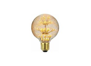 5328851217565 - LED-Vintage-Glühbirne RGB-Feuerwerk Edison-Glühbirne 3 w 220 240 v E27 dekorative Glühbirne (G80) [Energieklasse g] - Lablanc