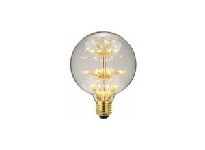 5328851318521 - LED-Vintage-Glühbirne RGB-Feuerwerk Edison-Glühbirne 3 w 220 240 v E27 dekorative Glühbirne (G95) [Energieklasse g] - Lablanc