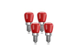 5328851319009 - LaBlanc – 4er-Pack 3 W E14 rote LED-Lampen dekorative rote E14 LED-Lampen 25 W Ersatz geeignet für Umgebungsbeleuchtung Halloween Weihnachten