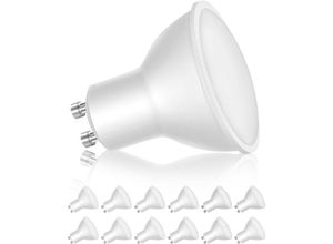 5328851324171 - LaBlanc – Set mit 12 warmweißen GU10-LED-Leuchtmitteln Lebensdauer bis zu 30000 Stunden hohe Energieeffizienzklasse D (90 % Energieeinsparung)