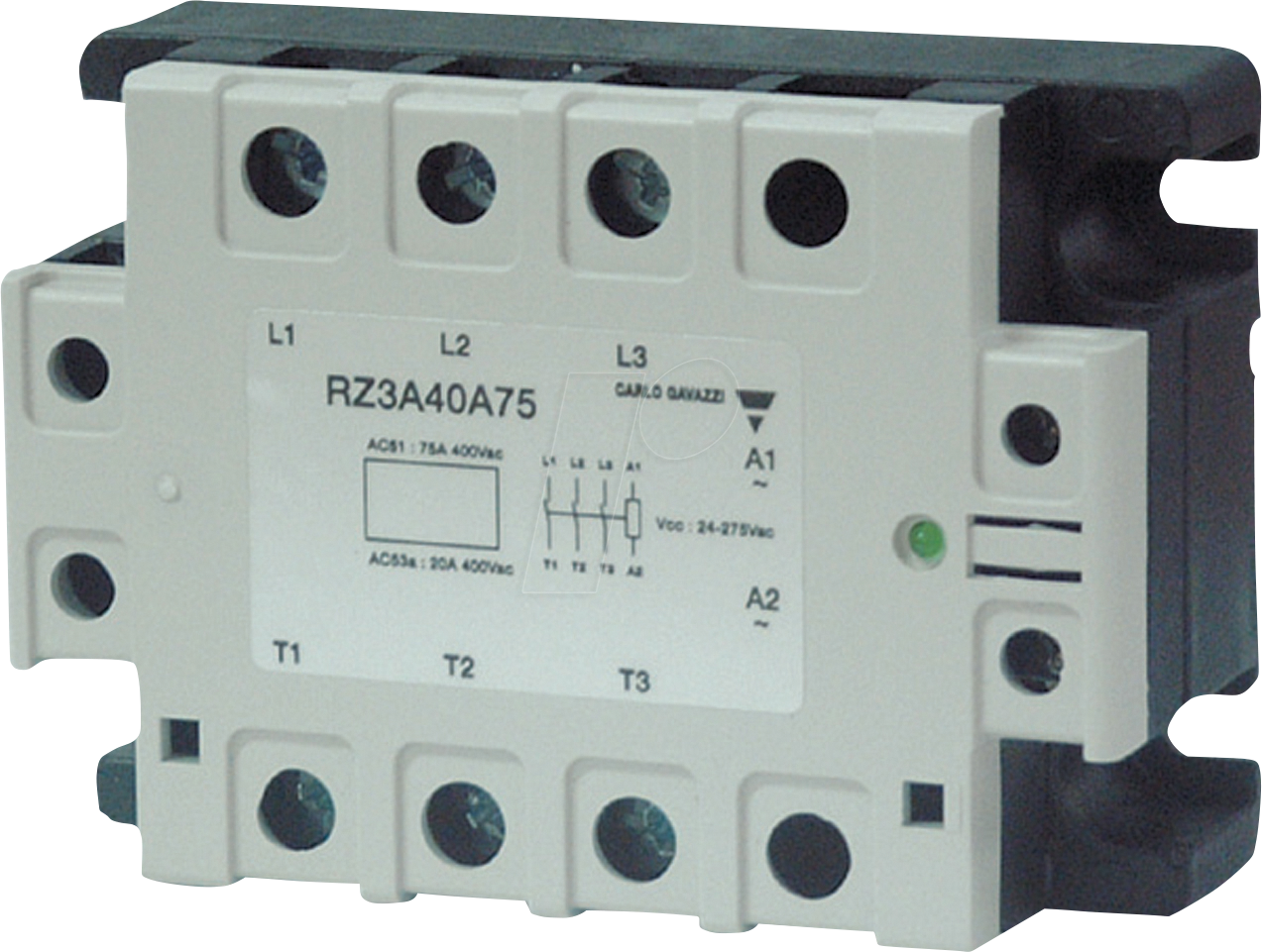 5350035404102 - RZ3A40D55 - Halbleiterrelais RZ Drehstrom 3-pol 55 A 24 - 440 V AC