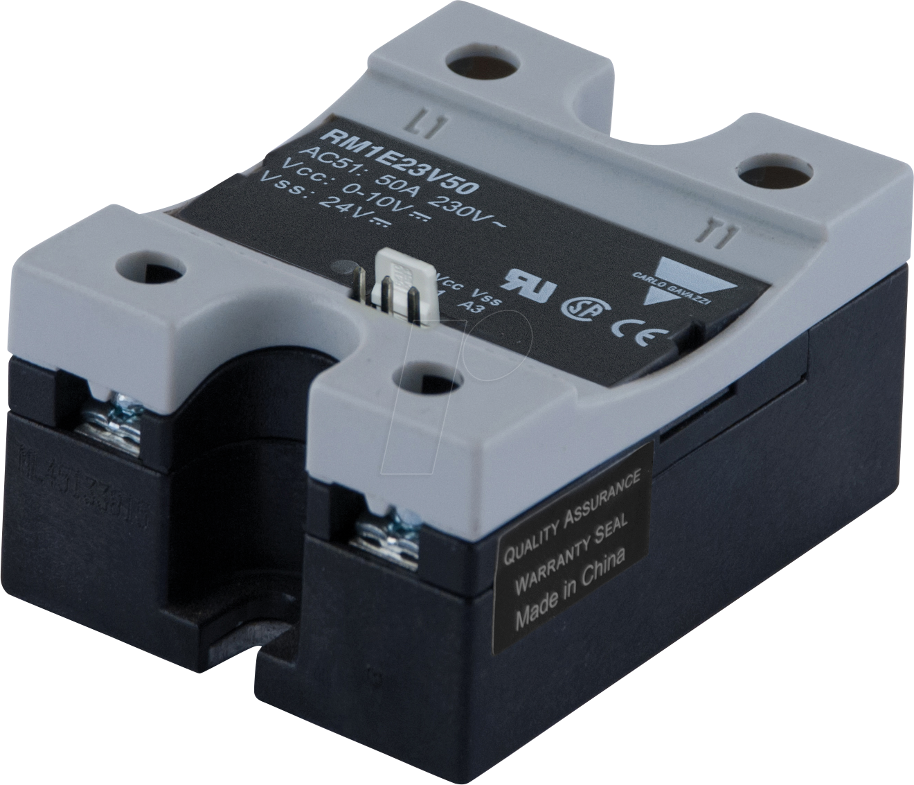 5350035412312 - RM1E48V50 - Halbleiterrelais RM Proportional 1-pol 50 A 200 - 550 V AC 5350035412312 - RM1E48V50 - Halbleiterrelais RM Proportional 1-pol 50 A 200 - 550 V AC