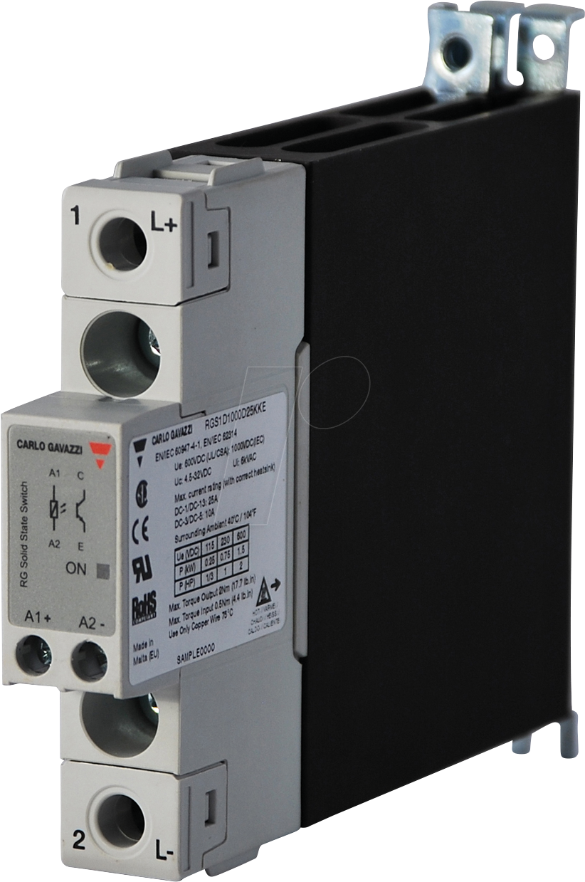 5350035416600 - RGC1A60A30KKE - Halbleiterrelais RGC1  Kühlkörper 1-pol 30 A 42 - 660 V AC 5350035416600 - RGC1A60A30KKE - Halbleiterrelais RGC1  Kühlkörper 1-pol 30 A 42 - 660 V AC