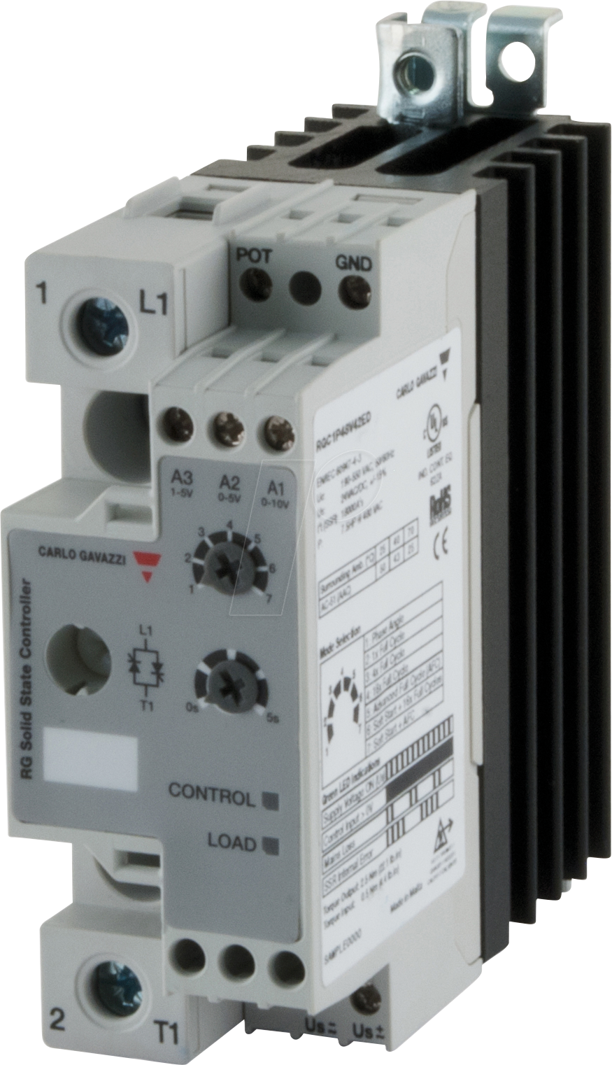 5350035429181 - RGC1P23V42ED - Halbleiterrelais RGC1 proportional 1-pol 43 A 85 - 265 V AC