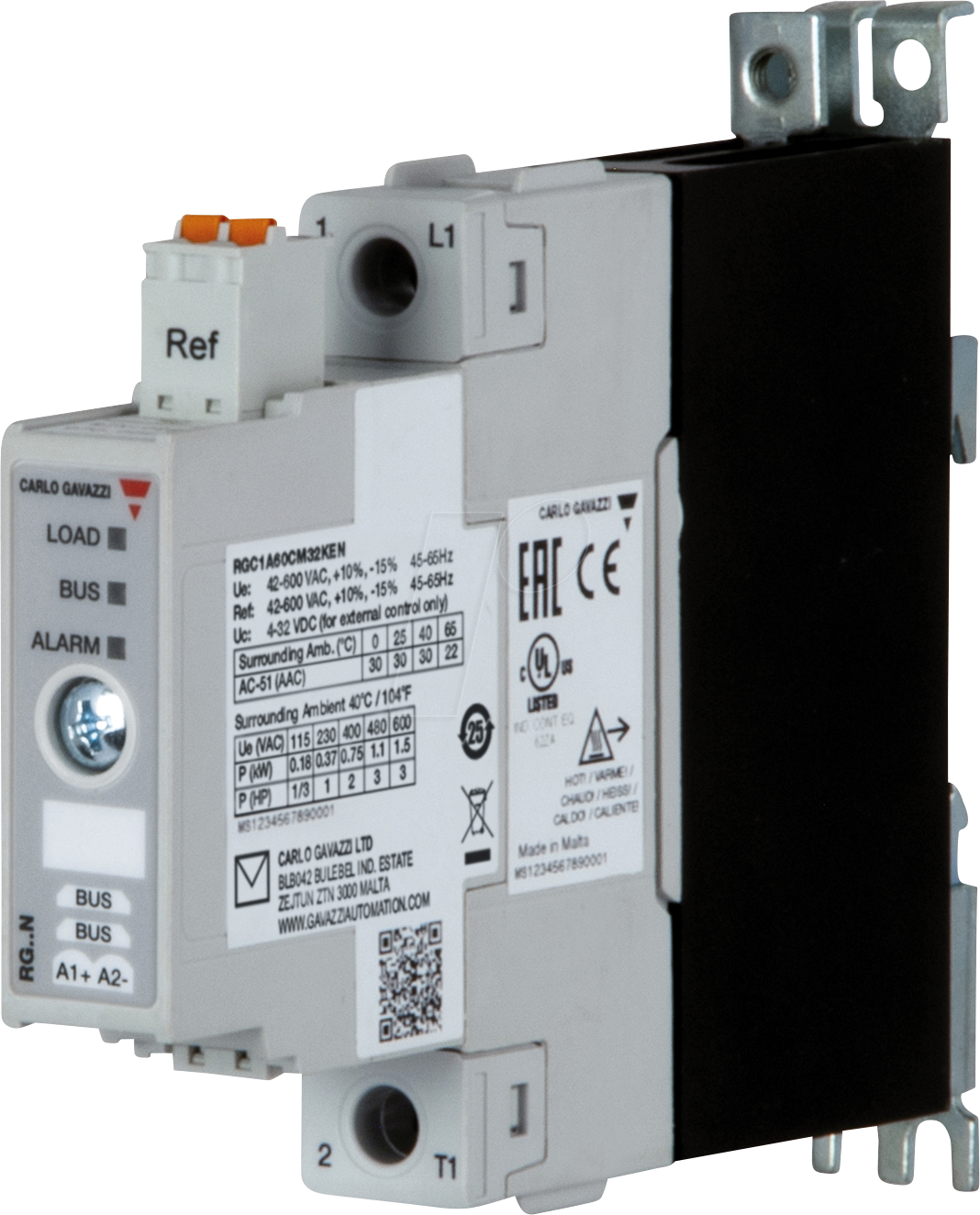 5350035434130 - RGC1A60CM32KEN - Halbleiterrelais RGC Kommunikationsschnittstelle 46 - 660 V AC