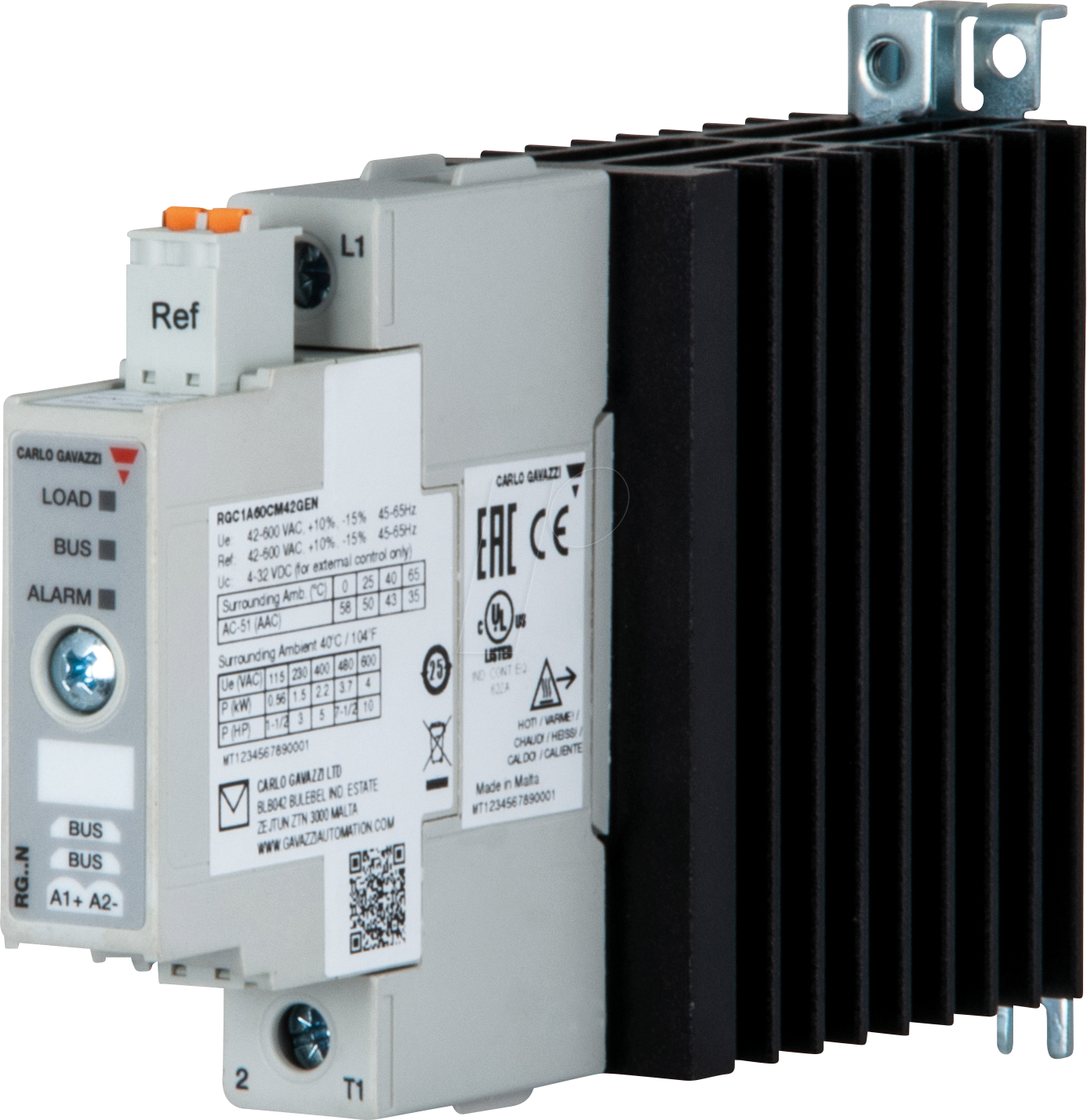 5350035434147 - RGC1A60CM42GEN - Halbleiterrelais RGC Kommunikationsschnittstelle 42 - 660 V AC