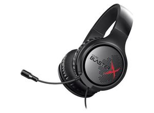 5390660190193 - Sound BlasterX Sound BlasterX H3 Gaming Over Ear Headset kabelgebunden Stereo Schwarz Rot Mikrofon-Rauschunterdrückung Noise Cancelling