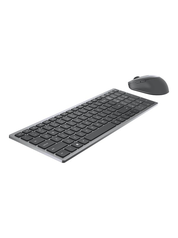 5397184289365 - Multi-Device Wireless Keyboard and Mouse Combo KM7120W - Tastatur-und-Maus-Set - QWERTY - US International - Titan Gray