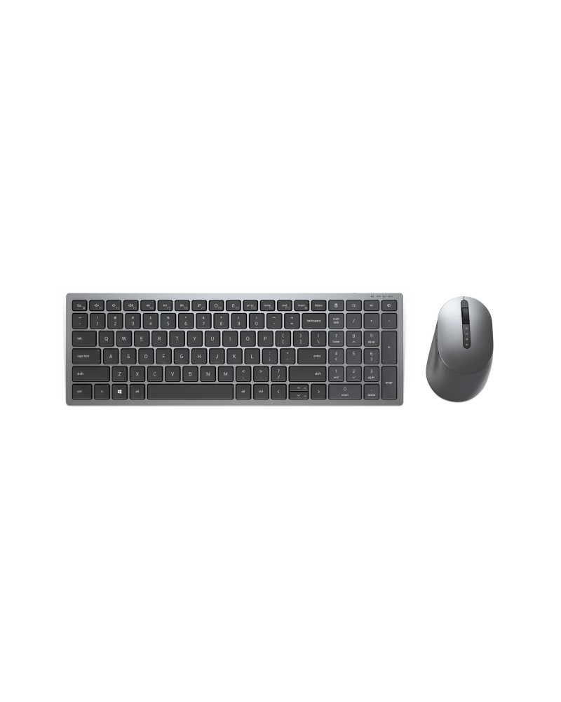 5397184289402 - Wireless Keyboard and Mouse KM7120W - Tastatur-und-Maus-Set - Bluetooth 24 GHz - Deutsch - für Latitude 3420 5421 5521  OptiPlex 3080 5080 70XX  Precision 3640 7550  XPS 15 9510