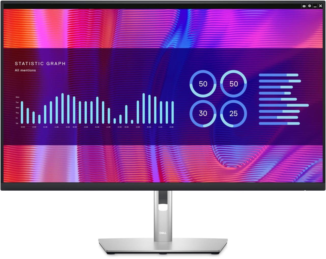 5397184656815 - P3223DE Professional LED-Monitor 80 cm (315 Zoll) EEK F (A - G) 2560 x 1440 Pixel QHD 5 ms DisplayPort HDMI® USB 32 Gen 1 (USB 30) USB-C® RJ45 IPS