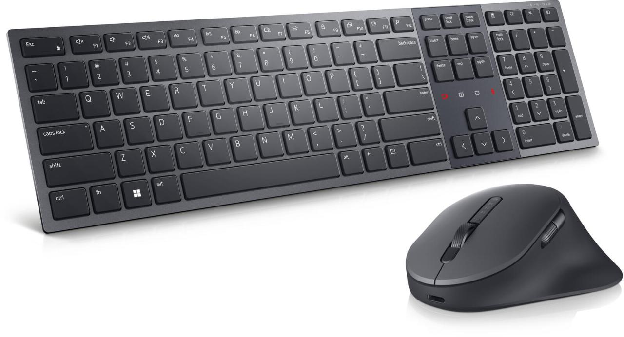 5397184790984 - Premier KM900 - keyboard and mouse set - collaboration - QWERTZ - German - graphite - Tastatur & Maus Set - Deutsch - Grau