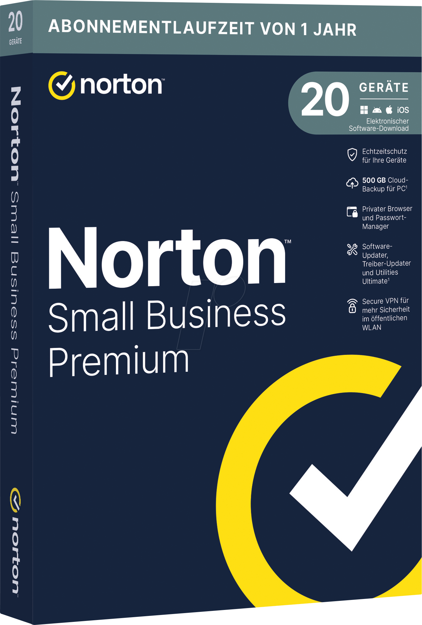 5397231031015 - NORTON 21455323 - Sicherheitssoftware Small Business für 20 Geräte