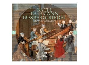 5400439001480 - Trauerkantaten - Reyghere Bowman de Mey Ricercar Consort (CD)