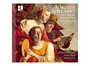 5400439003316 - ChansonsMadrigaliVillanelle - Van Laethem Malfeyt Romanesque (CD)